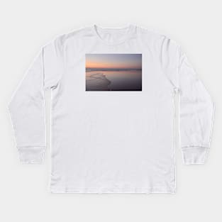 Evening mood on the beach / Swiss Artwork Photography Kids Long Sleeve T-Shirt